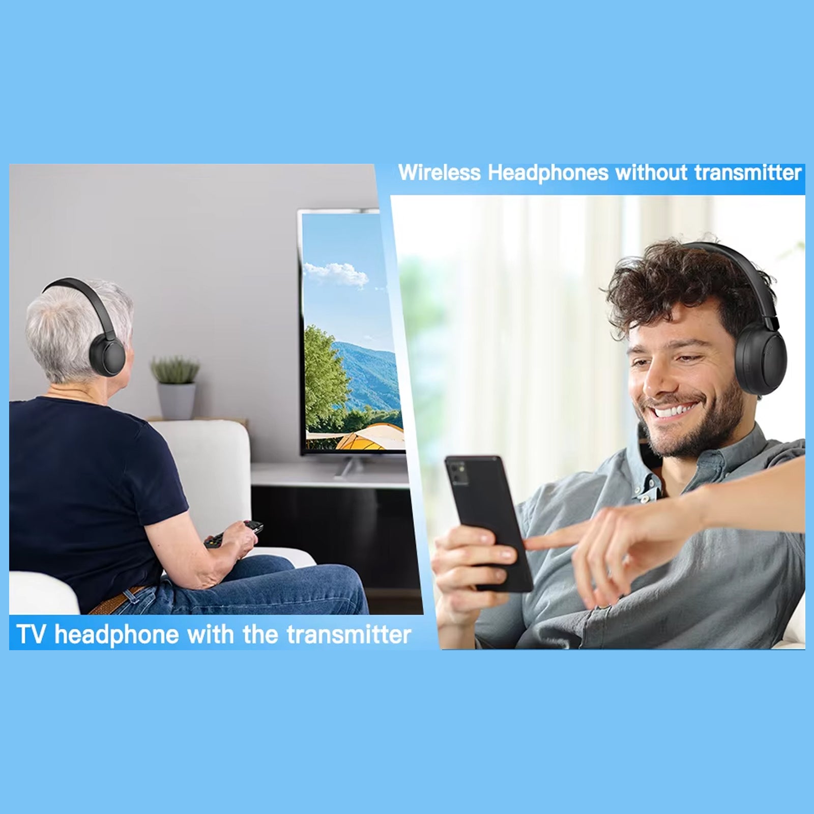 CozeTone TV Headphones