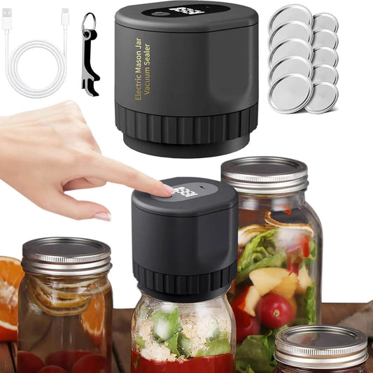 JarVacier Mason Jar Vacuum Sealer