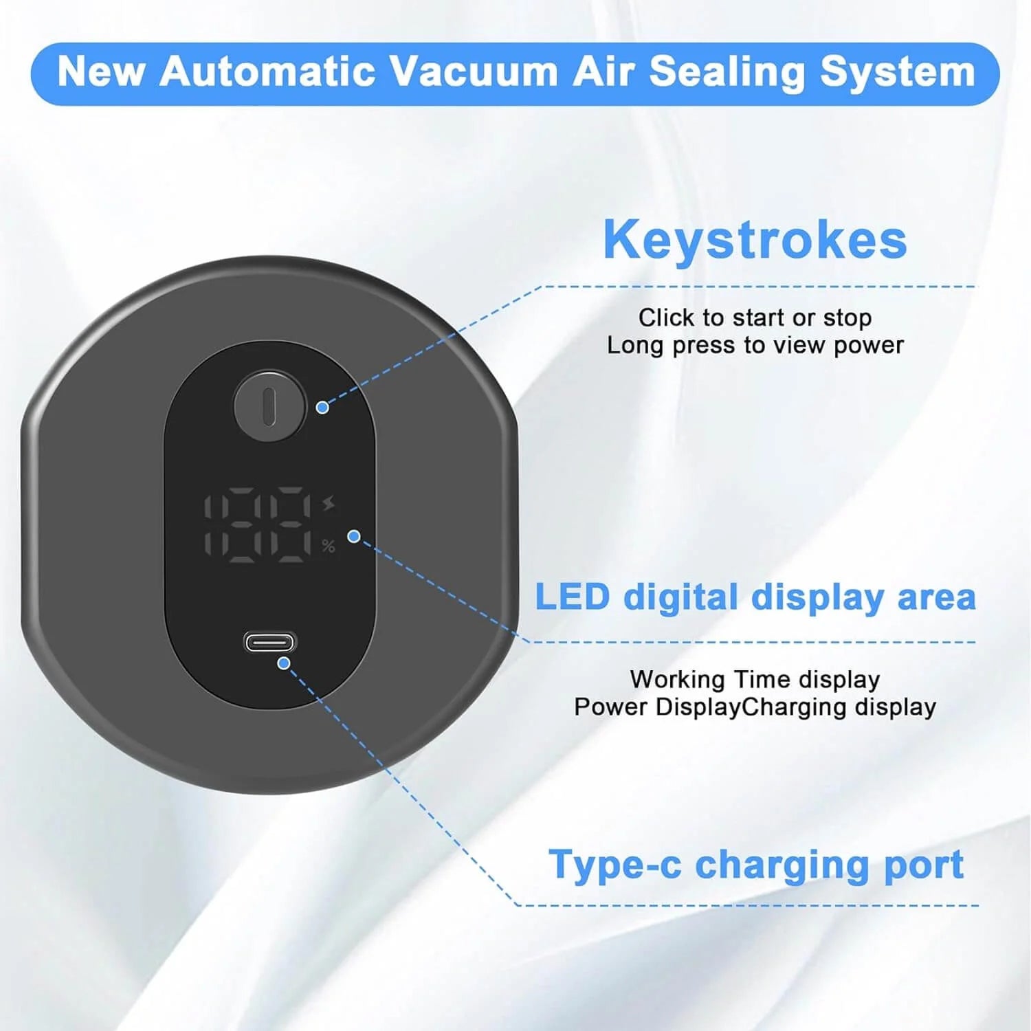 JarVacier Mason Jar Vacuum Sealer
