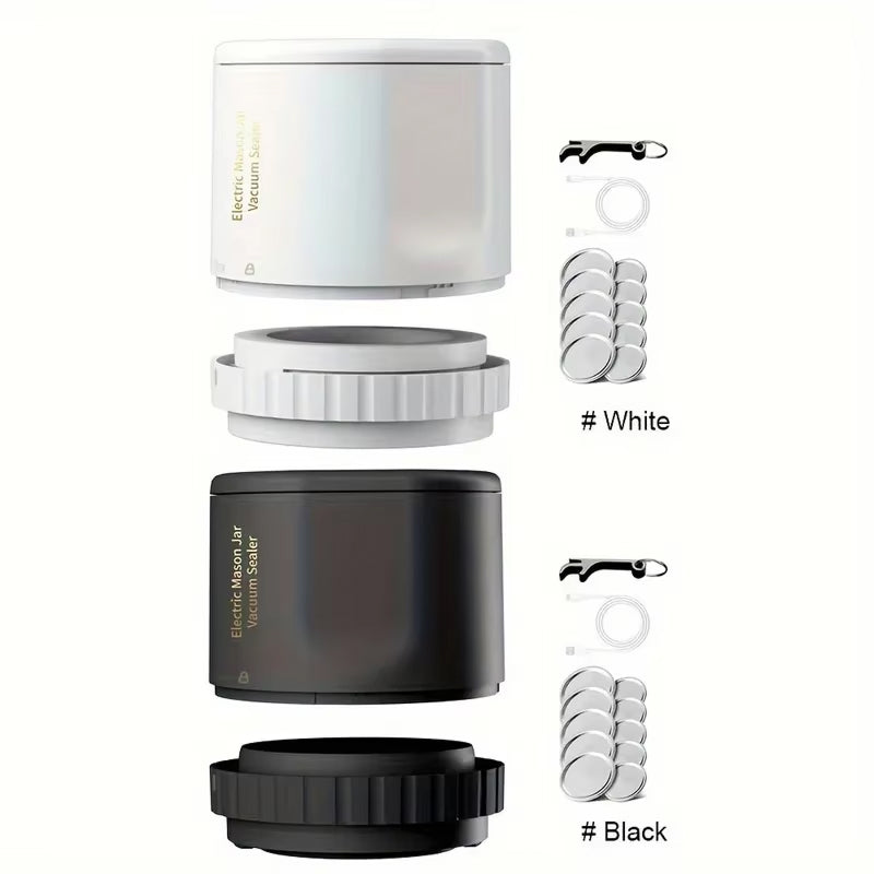 JarVacier Mason Jar Vacuum Sealer