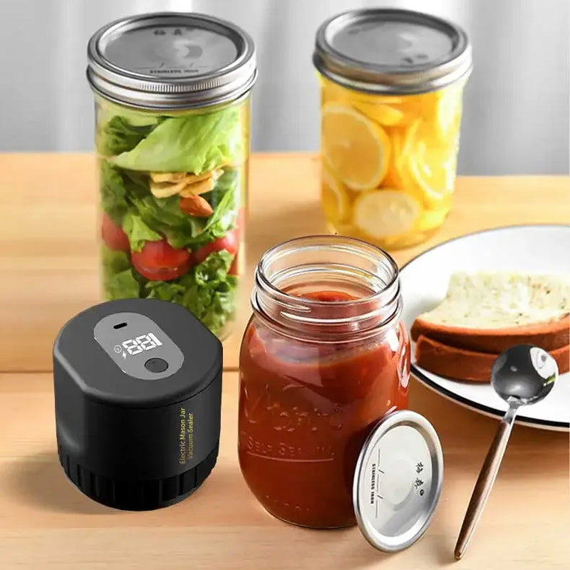 JarVacier Mason Jar Vacuum Sealer