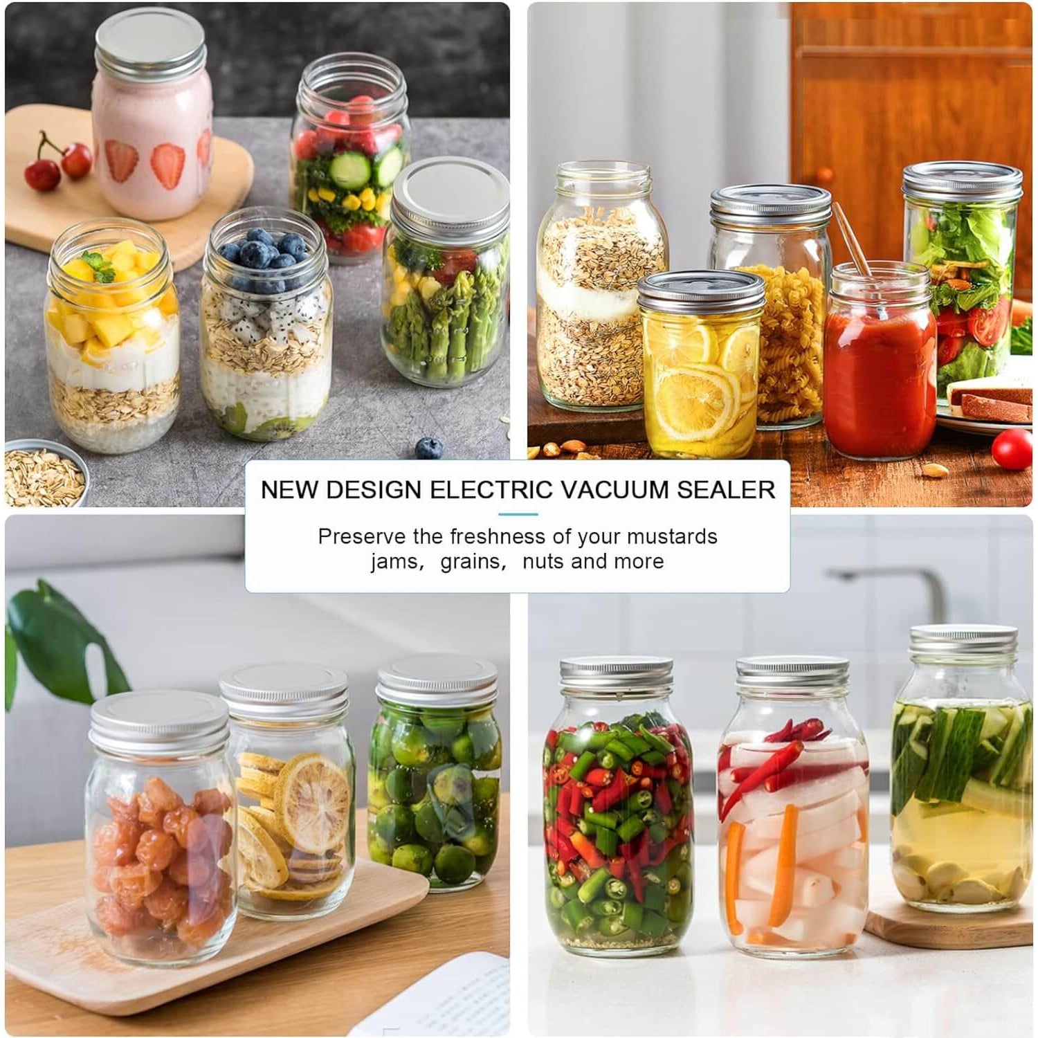 JarVacier Mason Jar Vacuum Sealer