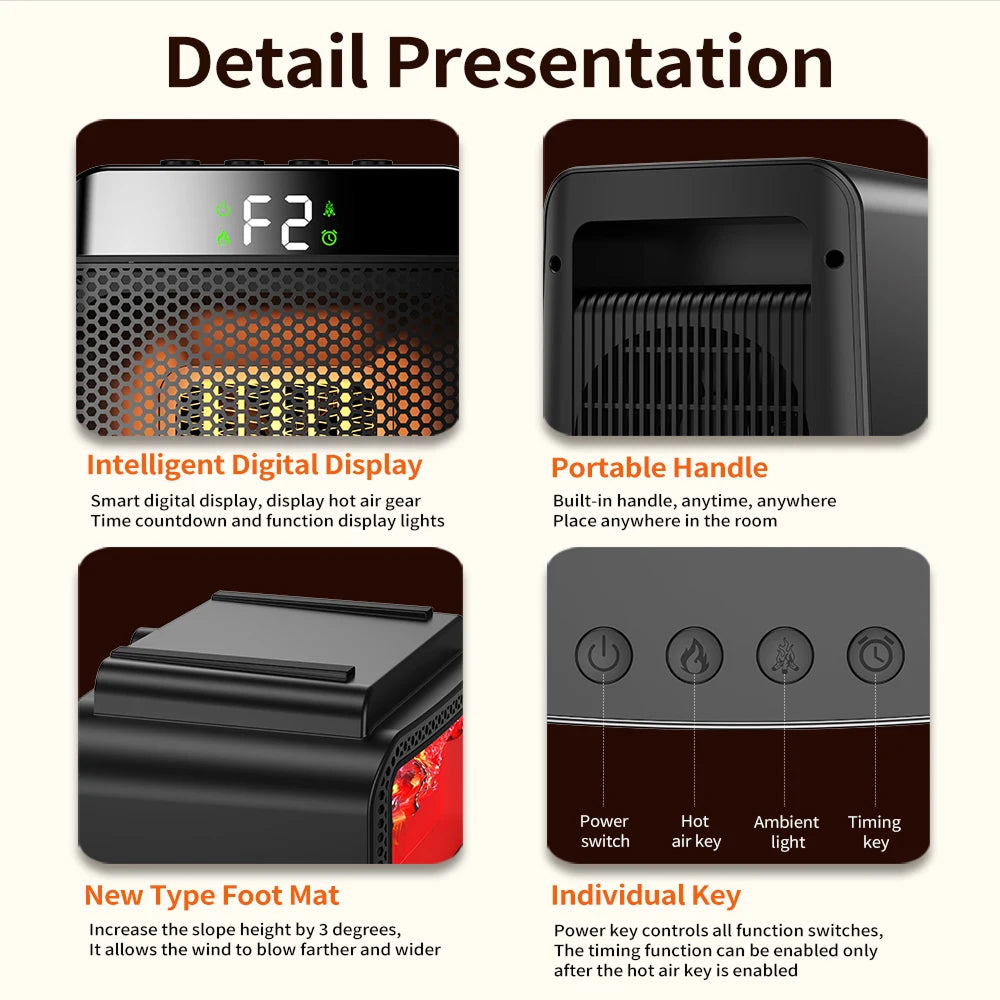OhmSnugo Electric Space Heater