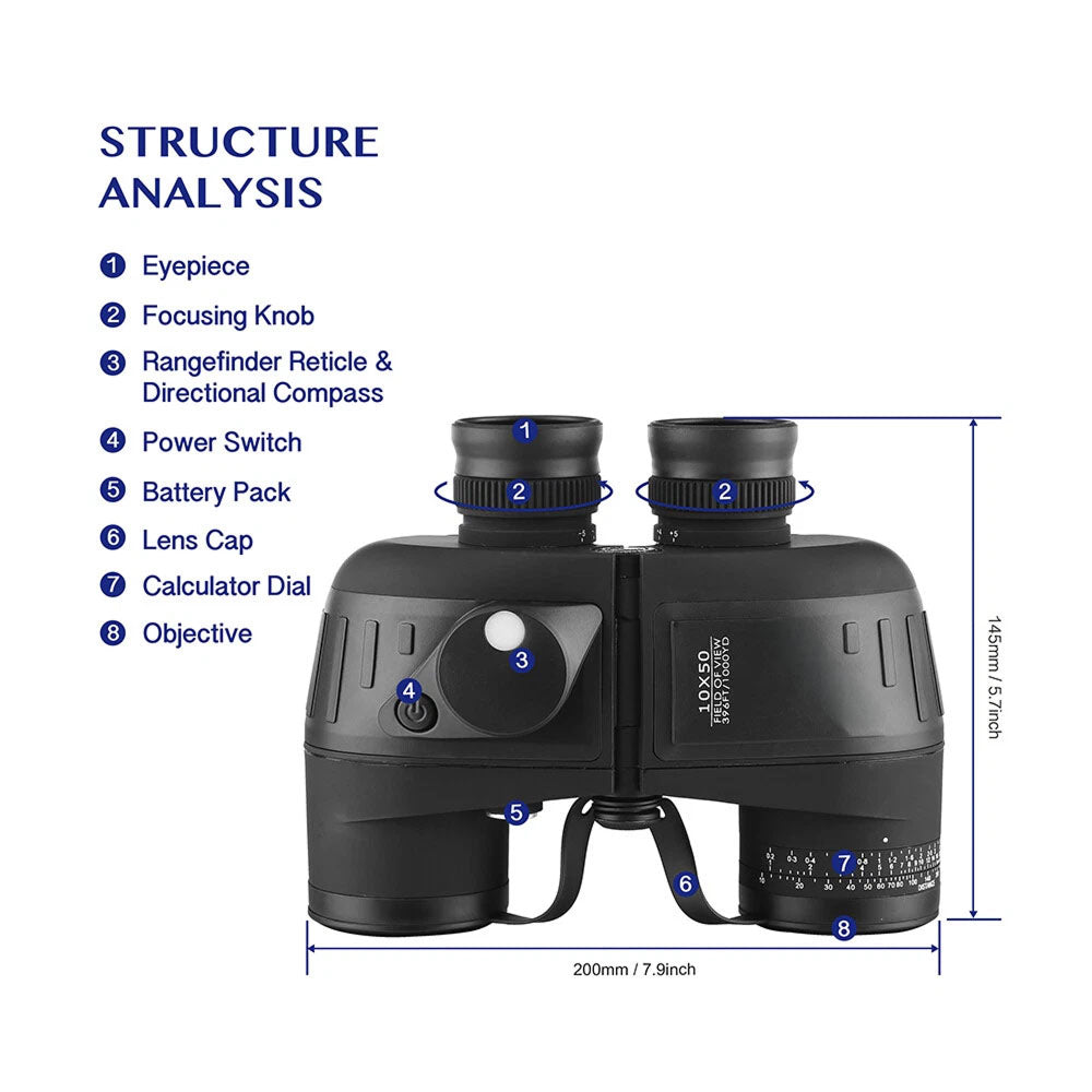 SeaSpix Marine Binocular