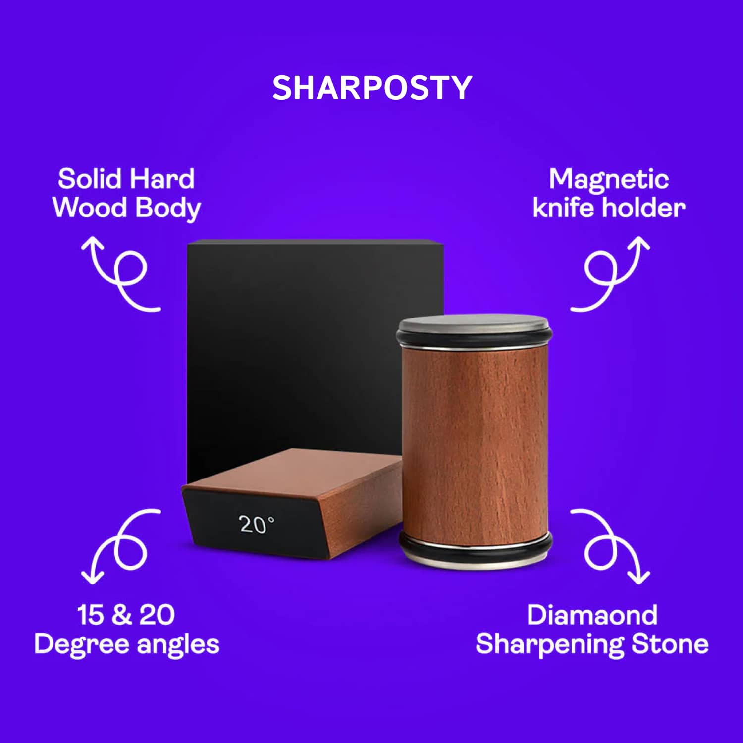 Sharposty Rolling Knife Sharpener