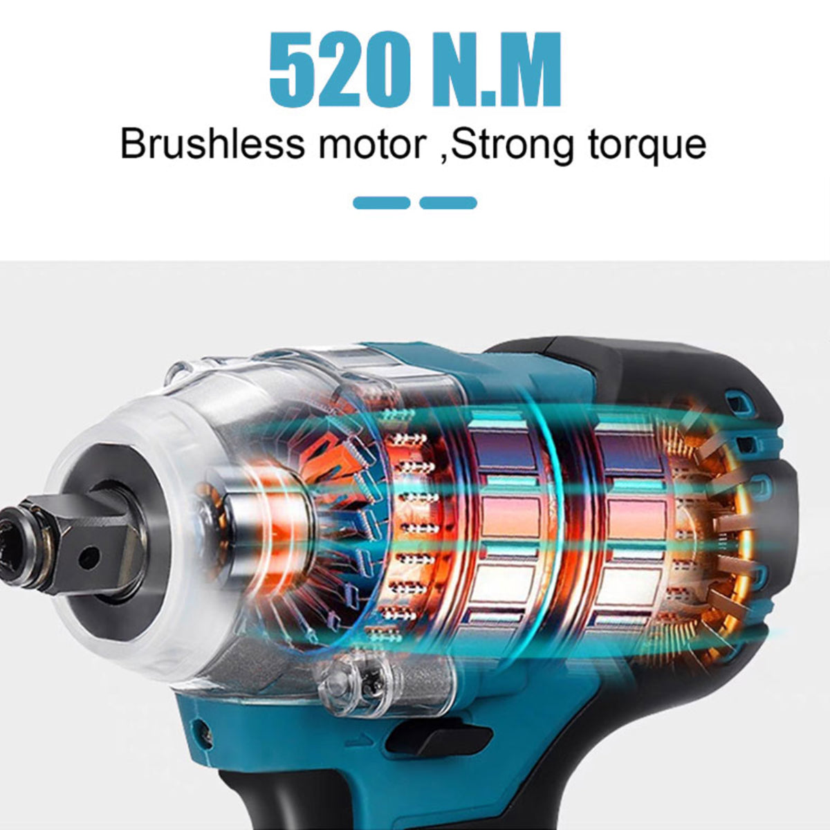 TorquekX Cordless Impact Wrench