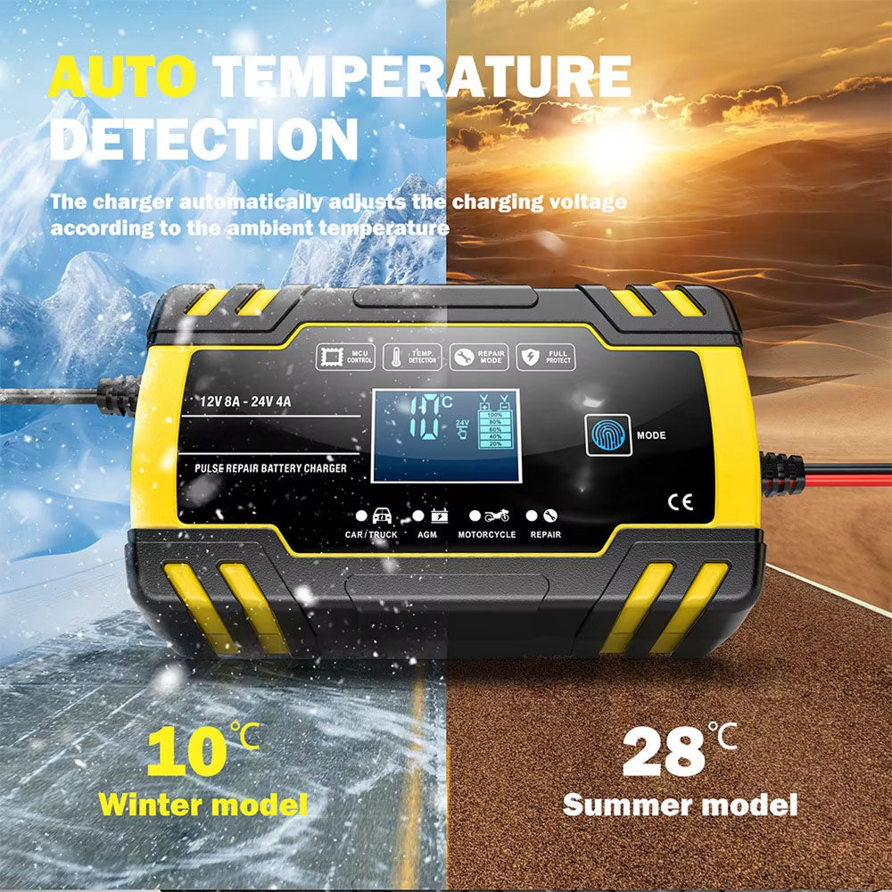 VoltaxLod Car Battery Trickle Charger