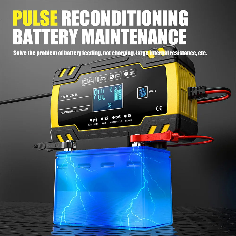 VoltaxLod Car Battery Trickle Charger